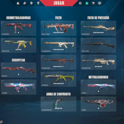 Conta VALORANT - Karambit Reaver, Espada RGX, + muitas skins! - elo: IMORTAL