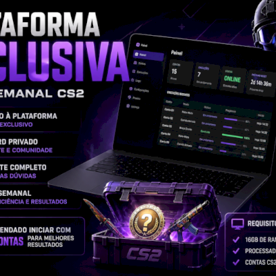 🎮 Plataforma Exclusiva CS2 | Acesso Privado + Discord + Suporte