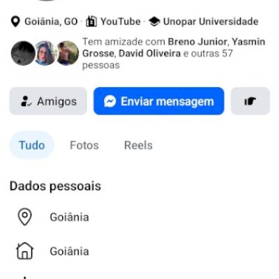 CONTA FACEBOOK ANTIGA 2020