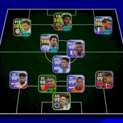 Conta de efootball com Romario