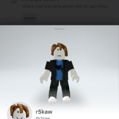 CONTA DE ROBLOX COM USER DE 5L