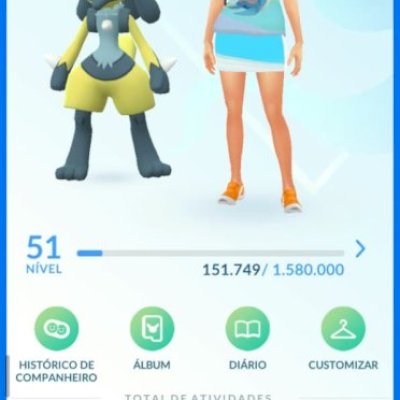 Conta Pokemon Go | Level 51 | Entrega Automática!