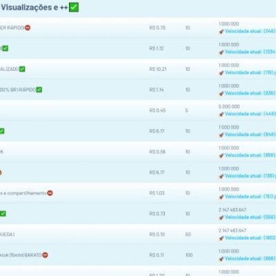 Painel de seguidores rede social e muito mais,