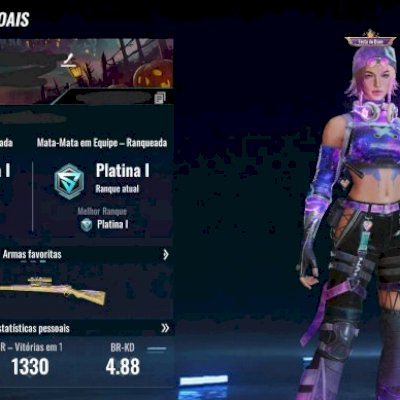 CONTA TOP 72 GLOBAL LENDA FULL SKINS BLOOD STRIKE