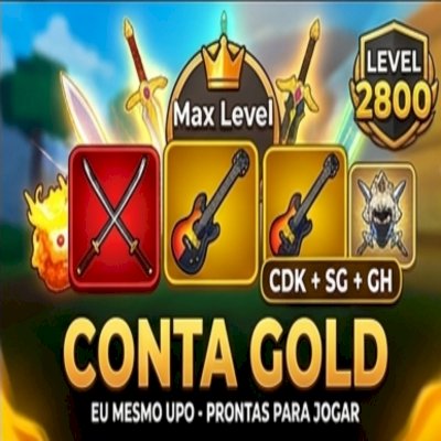 CONTA BLOX FRUITS 2800+GodHuman+CursedDualKatana+SoulGuitar+TTK+Mítica+PuzzleV4
