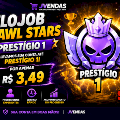 🏆 ELOJOB BRAWL STARS | PRESTÍGIO 1 🔥