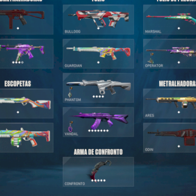 Conta Full acesso com skins