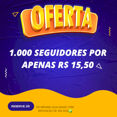 ✅1K DE SEGUIDORES INSTAGRAM | *Leia a Descrição*✅