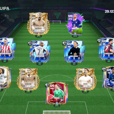 Conta Fifa Mobile 26 Ger 121 Braba Marcelo, Mbappe, Aguero Brabos