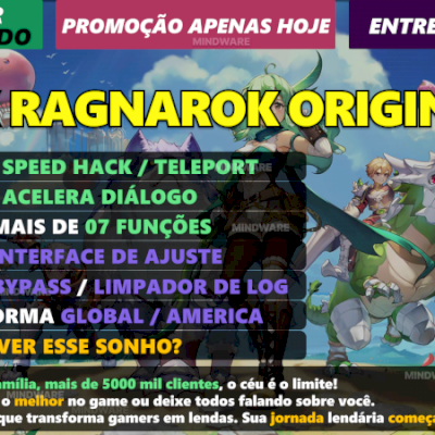 SCRIPT RAGNAROK ORIGIN: ROO EXTERNAL ✅ EXCLUSIVO E LIFETIME - [RECOMENDADO]