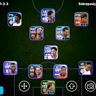 Conta Efootball Força 3114 1 Icons e 3 Showtimes Brabos