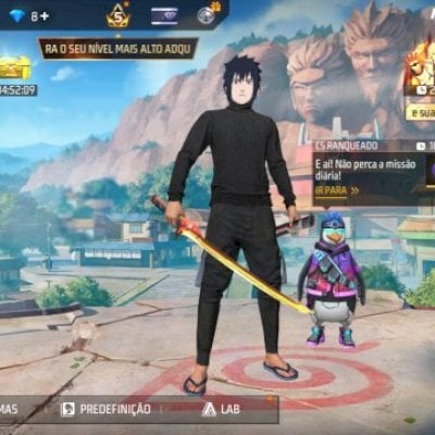 CONTA FF RARA +300 PEITORAIS | ITENS EXCLUSIVOS NARUTO 🍥 | COLEÇÃO INSANA!