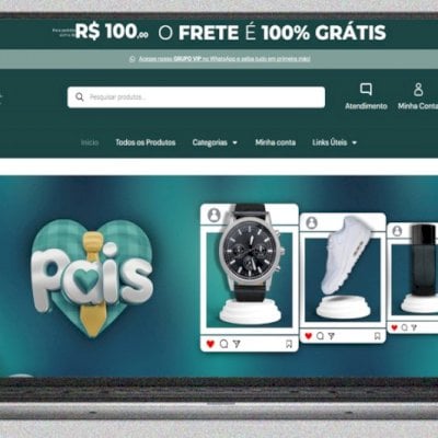 Loja Virtual Club –  Loja Online Completo Responsivo 2024