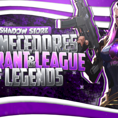 FORNECEDORES CONTAS - VALORANT & LEAGUE OF LEGENDS