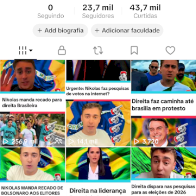 CONTA DO TIKTOK EUA MONETIZADA +23,7K SEGUIDORES (ENGAJAMENTO REAL)