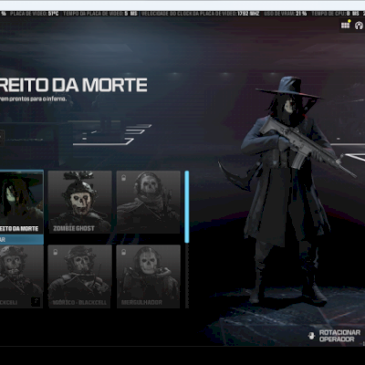 CONTA DE COD WARZONE FULL ACESSO, 1600$ GASTO (45 SKINS DE PERSONAGEM)
