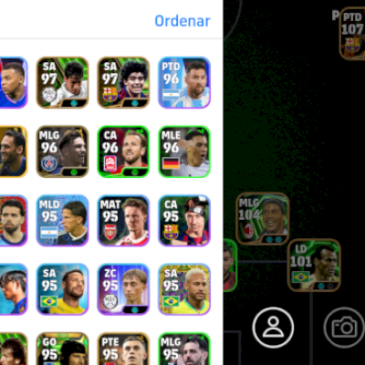 conta efootball antiga