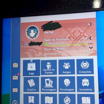 CONTA COM AYAKA, XIAO E KEQING