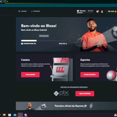 conta blaze diamante level 104