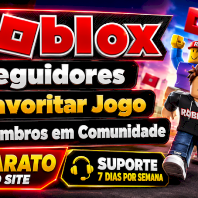 Roblox — Seguidores, Membros em Comunidades e Favoritos de Jogos | Alta Qualidad