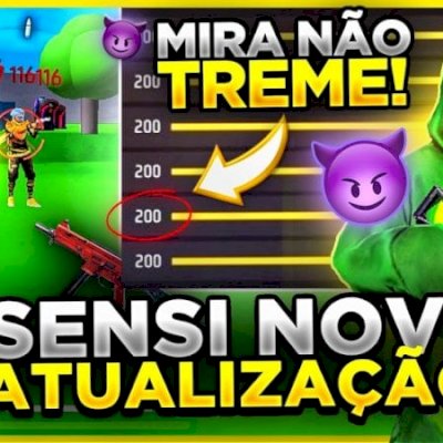 Sensi FF Capa Para a nova atualização Do FF, Todos os celulares
