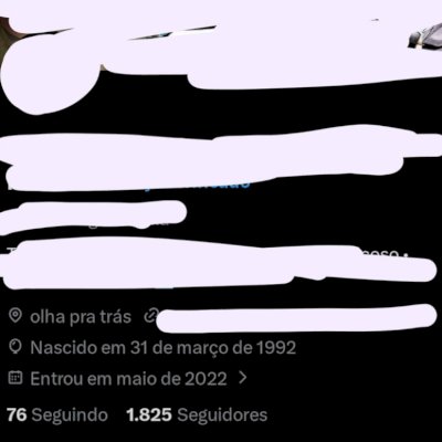 Conta inativa com 1.8k de seguidores