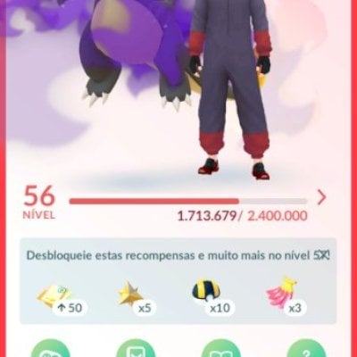 Conta Pokémon Go Full