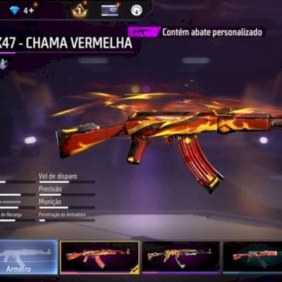 Conta gemada FREE FIRE