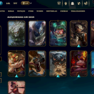 Conta lol antiga 2014,campeões 121-150+, skin 51,nível 276