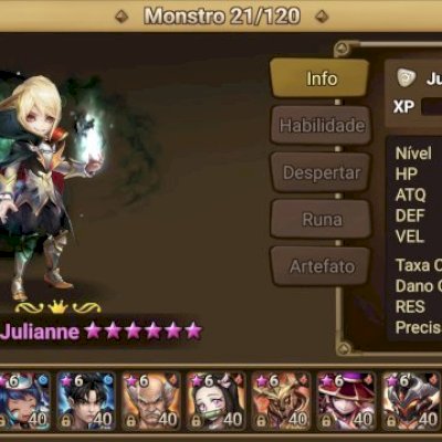 Conta com Julianne