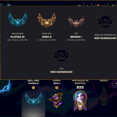 Platina 3 com TODOS os Champs e 243 Skins ( MAIN ADC ) - ( Nivel 538 )
