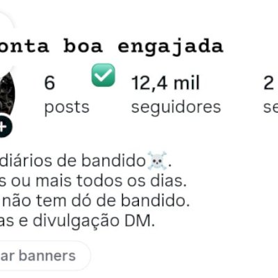 Conta 12k (vendida)