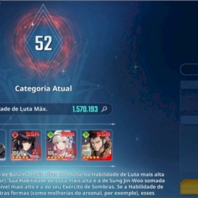 Conta solo leveling arise