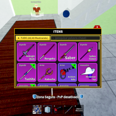 Conta de blox fruits no precinho