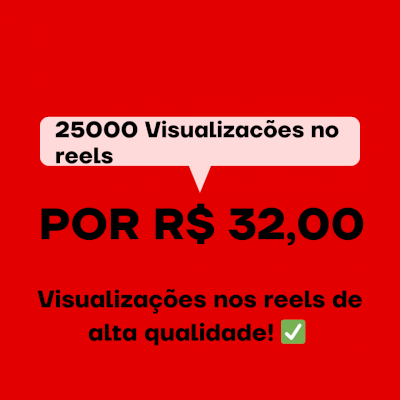 🚀(PROMOÇÃO DE NATAL) 25000 VISUALIZAÇÕES NO REEL! 🚀