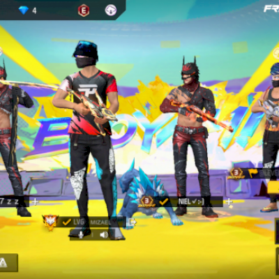 Conta ff com duas angelicais