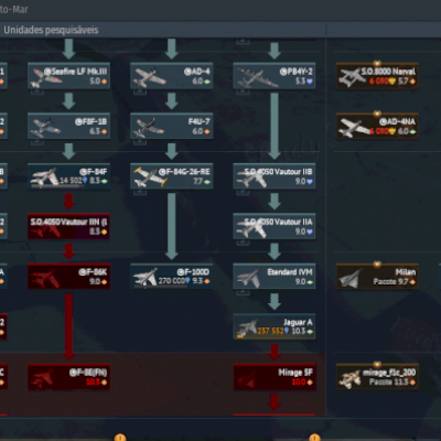 conta war thunder com su25 e mig21s- level 74 - 800k sl - 9 premium