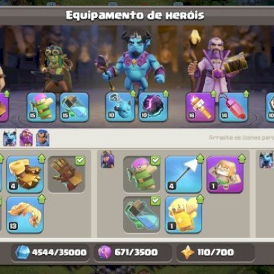 CONTA CLASH OF CLANS - CV13 FULL