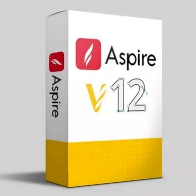 Vectric Aspire 12 + Biblioteca Cliparts