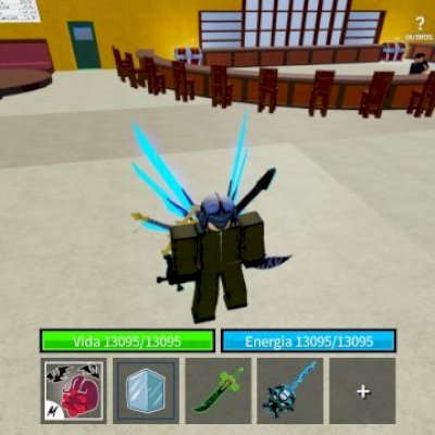 Conta blox fruits muito upada