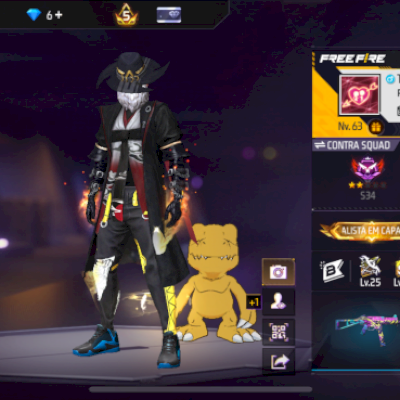 Conta ff gemada, Prime 5, quase indo prime 6