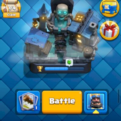 Conta antiga 7 anos,arena 12,106 cartas,4 skins de torre,nível 13 + brawl brinde