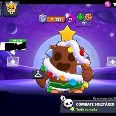 ✨ Conta de Brawl Stars UPADA e com skins RARAS ✨