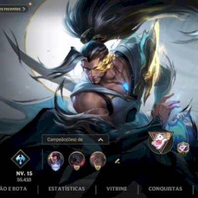 Conta Wild Rift Top 200 Yasuo com 164 Skins 22 Lendárias! ALGUMAS De EVENTOS!