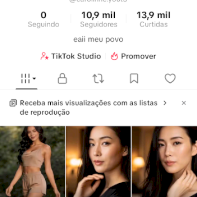 Vendo essa conta tik tok
