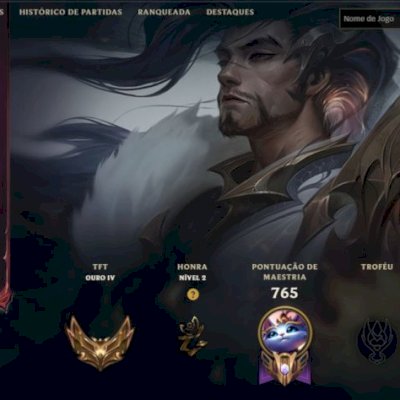 Conta LoL e TFT full champs nivel 581