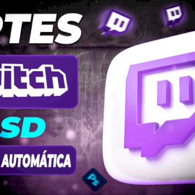 [ENTREGA AUTOMÁTICA] PACK ARTES TWITCH EDITÁVEL (PSD) | OVERLAYS, THUMBS...