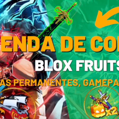 Conta de blox fruits com frutas permanentes e várias gamepass e itens exclusivos
