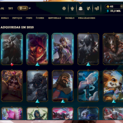 Conta de valorant e lol