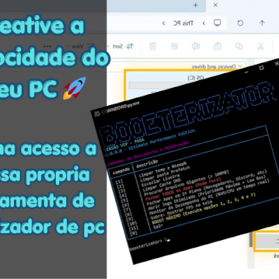🔥Limpador de PC Limpeza Profunda + Desempenho Máximo ⚡